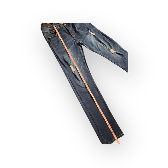 California Vintage Skinny Distressed Jeans Size 36 Stretch - Picture 2 of 5